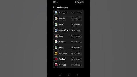 মোবাইলের যেকোনো অ্যাপ এর ভাষা পরিবর্তন করার উপায় | মোবাইলের ভাষা পরিবর্তন #appslanguage #shorts