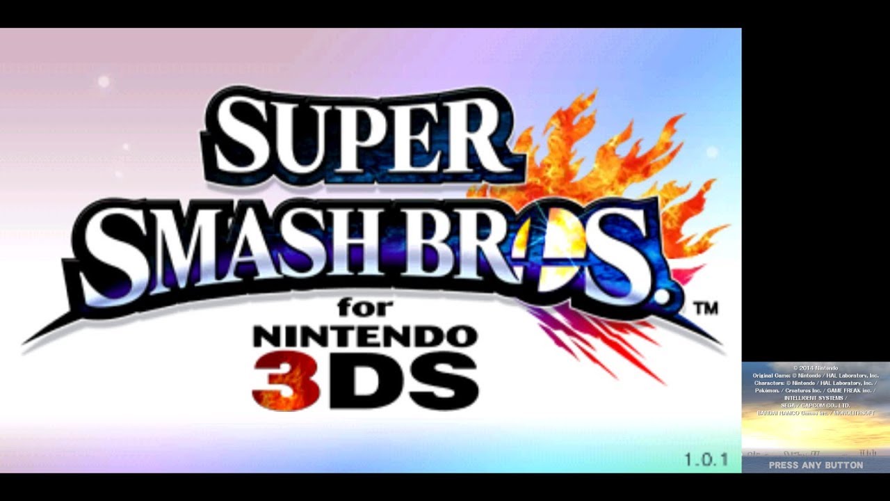 super smash bros 3ds rom for citra