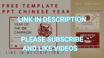 Free  PowerPoint templates Chinese Year