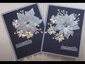 Blue and Silver Christmas Card