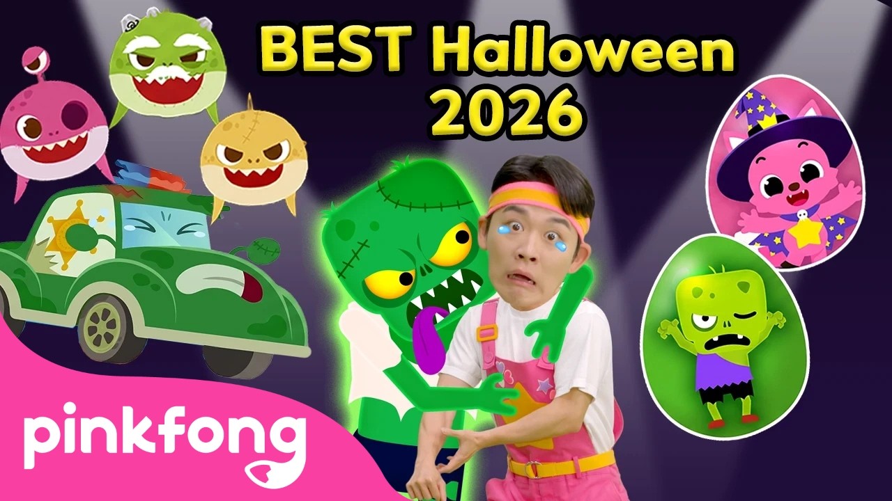 [Best of the Best] Kids' Favorite Halloween Episodes | 2026 Spooky Special | Pinkfong Halloween