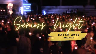 BISU-BILAR: Senior's Night (2016)