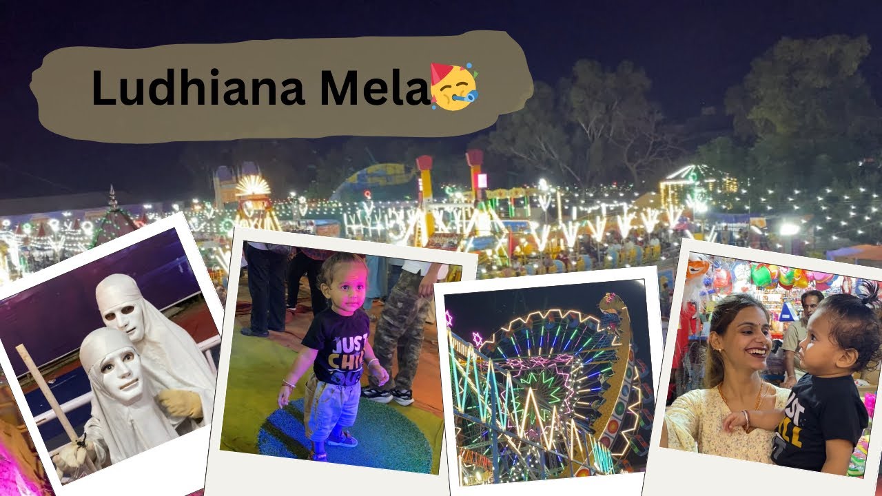 Sehaj Darr gya 😂| Ludhiana Mela 2025🙏| Near Durga Mata Mandir 🙏 | Boht maja aya😂