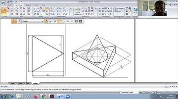 Cone is Placed on Triangular Prism