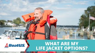 The best life jacket is one you will wear. boatus magazine's lenny
rudow shows different types of jackets and pfds to help decide which
...