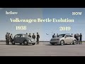 🚗 Volkswagen Beetle Evolution (1938–2019) |