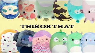 This or That Squishmallow Challenge! 🐻 vs 🦄 - Which One Will Win?!