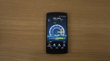 Google Nexus 5 Android 4.4.2 KitKat - Internet Speed Test