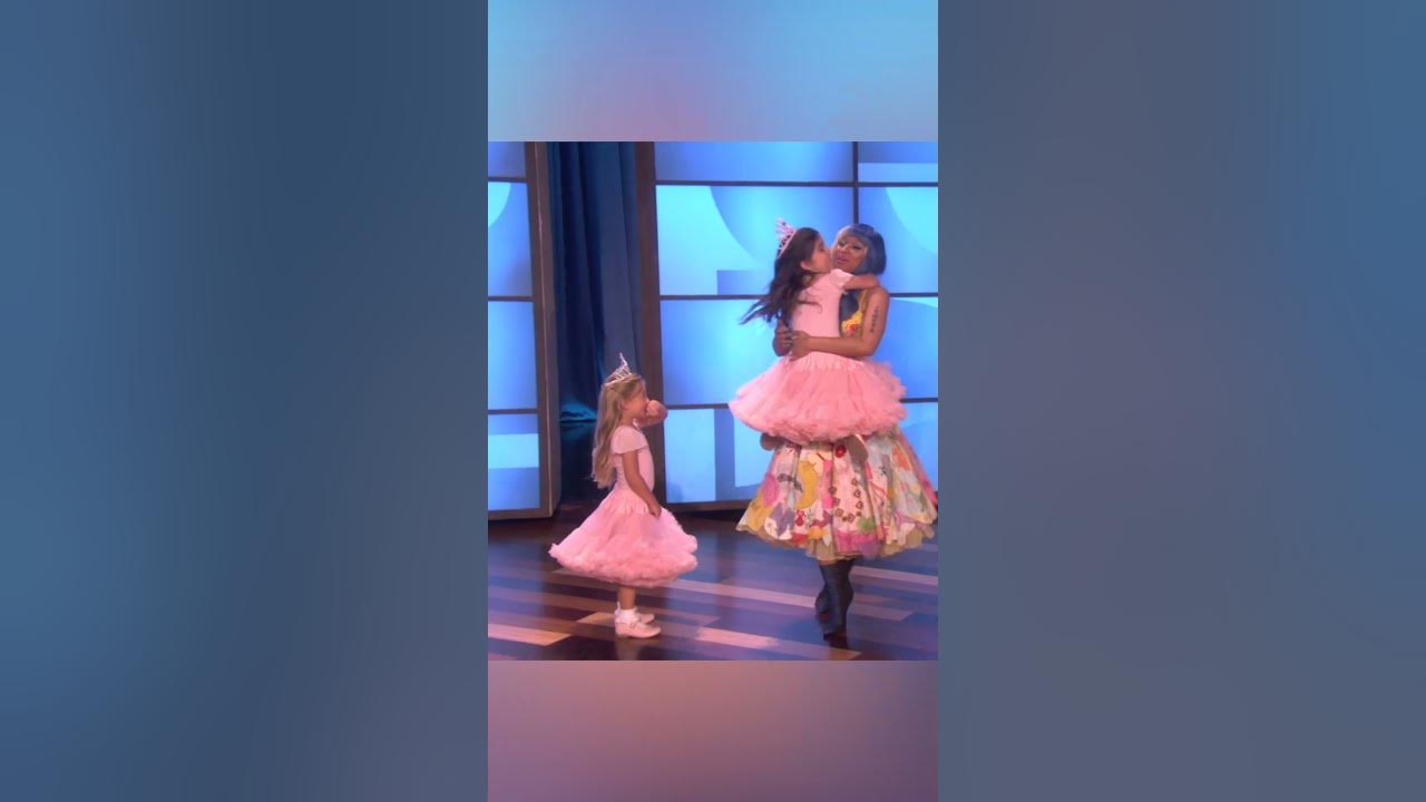 Sophia Grace & Rosie meet Nicki Minaj for the first time #ellen #shorts