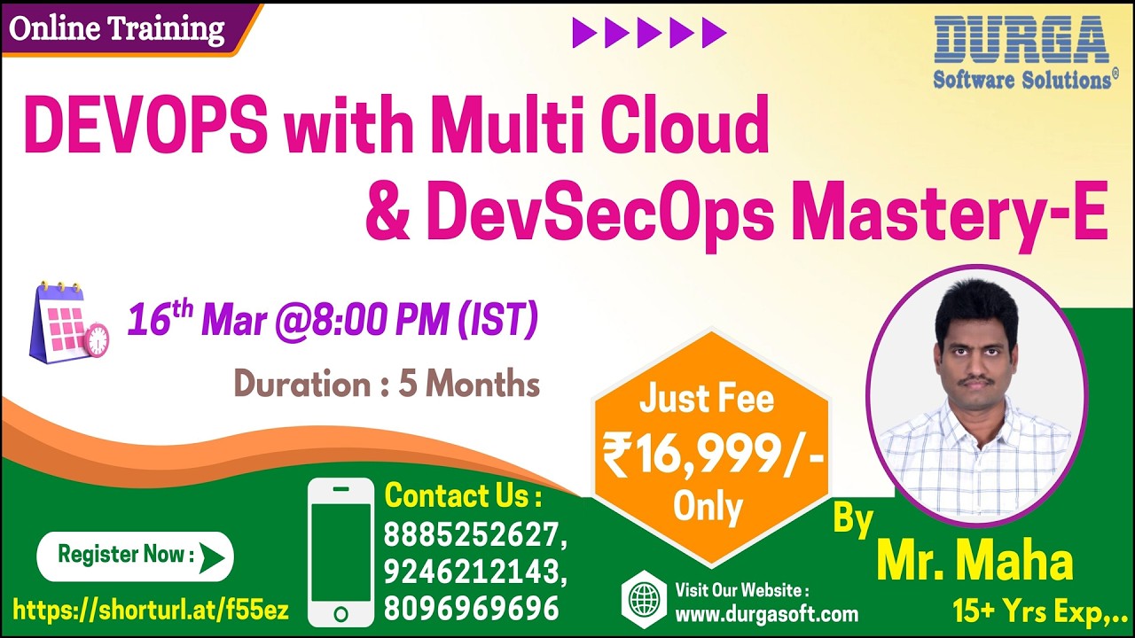 DEVOPS with Multi Cloud & DevSecOps Mastery-E Online Training ...