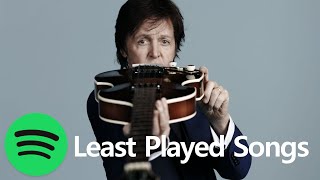 Paul McCartney | 25 LEAST Played Songs on Spotify