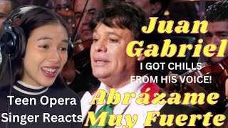 Teen Opera Singer Reacts To Juan Gabriel - Abrázame Muy Fuerte