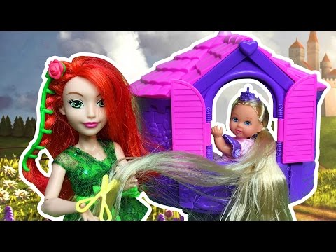 Rapunzel masalı çizgi film tadında evcilik oyunu | Evcilik TV