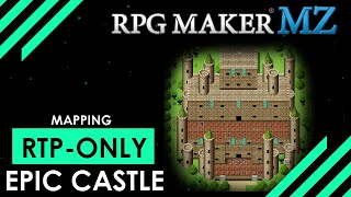 Rpg Maker Mz Mapping How To Make A Castle Youtube