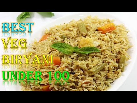 Best Veg Biryani Under 100 - YouTube