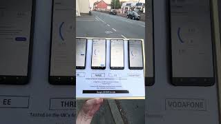 Abergele mobile network speed test Vodafone, O2, EE & Three on KeySIM