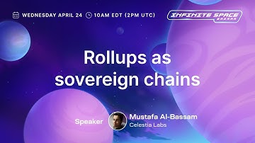 Rollups as Sovereign Chains (Infinite Space Bazaar)