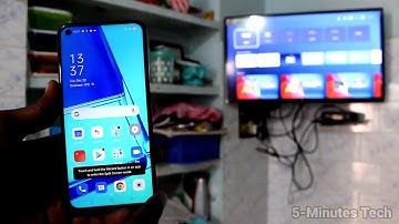 How to do screen mirroring in Oppo A52