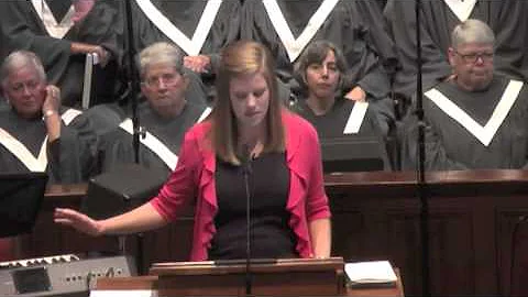 Brittany Krebs - 3 Sermon - Rev 21 - Oct 27 2013