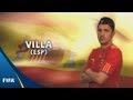 David villa  2010 fifa world cup