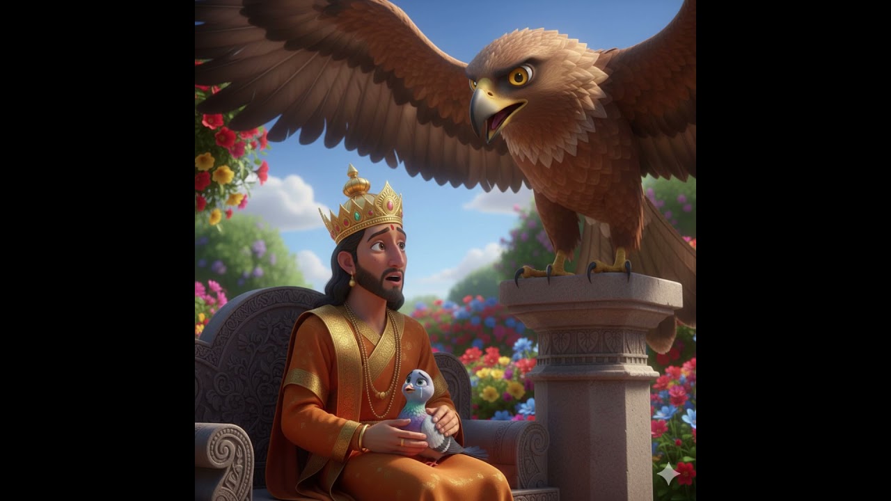 The King Who Saved a Life and gave his Life!  | Story of King Shibi | Life stories by Siri