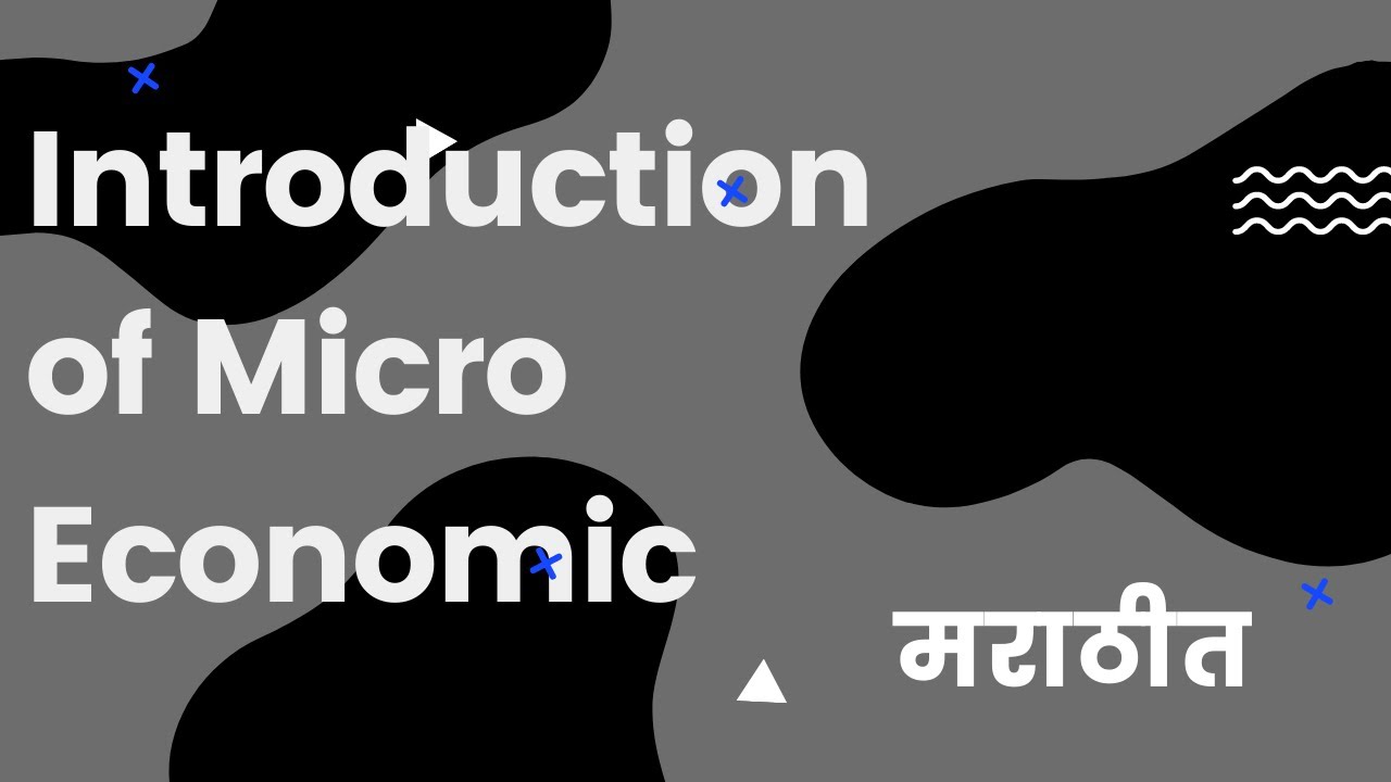 Introduction of Micro Economy in Marathi/HSC/Economic YouTube