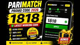 Parimatch Promo Code 2026 🚀 Easy Registration Guide | Latest Signup Method Hindi