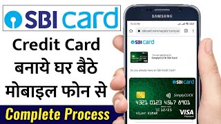 SBI Credit Card Kaise banaye Mobile se | SBI Simply Save Card | Humsafar Tech