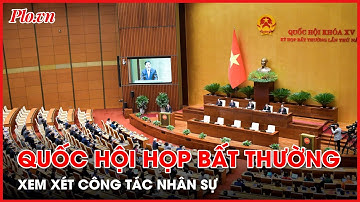 Quốc hội triệu tập kỳ họp bất thường lần thứ 7 để xem xét công tác nhân sự - PLO