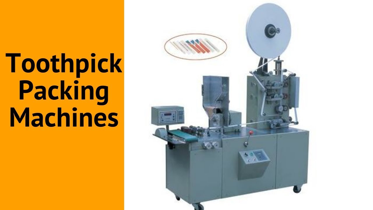 Toothpick Packing Machines(2 Colors) - YouTube