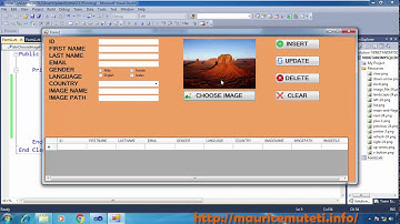 16. VB.NET AND MYSQL DATABASE CRUD - How To Filter Image Types (Png, Jpg, Gif)