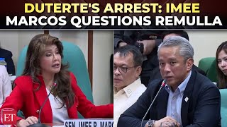 'There was no mastermind…': Sen. Imee Marcos questions DILG Sec. Remulla on ex-Prez Duterte’s arrest News