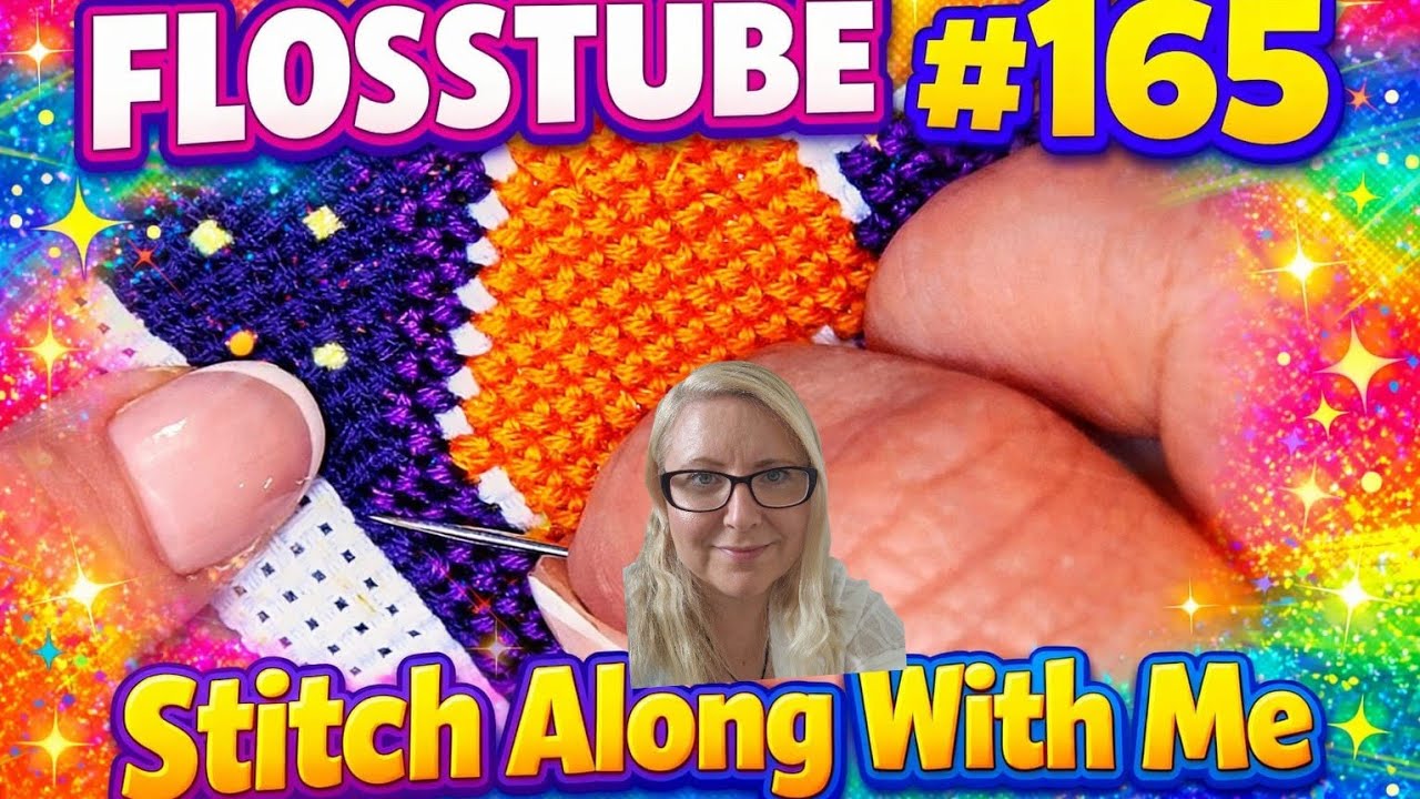 Stitch Along  - Flosstube #165 - Amazon 