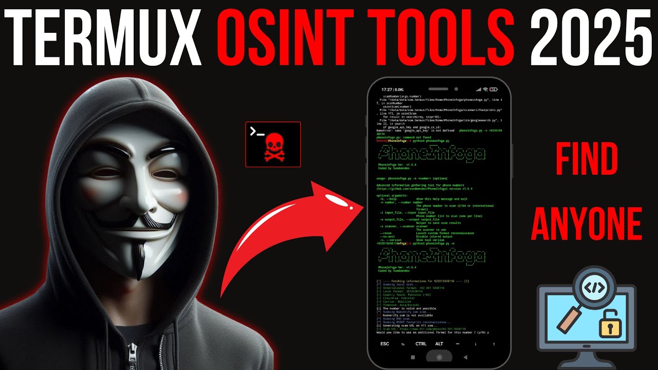 Лучшие инструменты OSINT для Android-телефонов в 2025 году