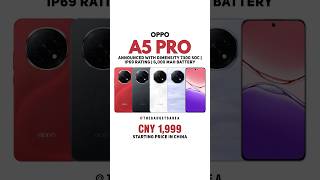 Oppo A5 Pro Launched in China 🇨🇳 #oppo #oppoa5pro