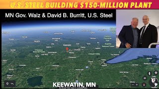 U.S. Steel Building New $150-Million Iron Ore Plant In Minnesota