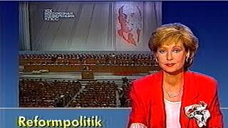 ARD Programmtafeln Fragment tagesschau Dagmar Berghoff 01.07.1988 (reupload)