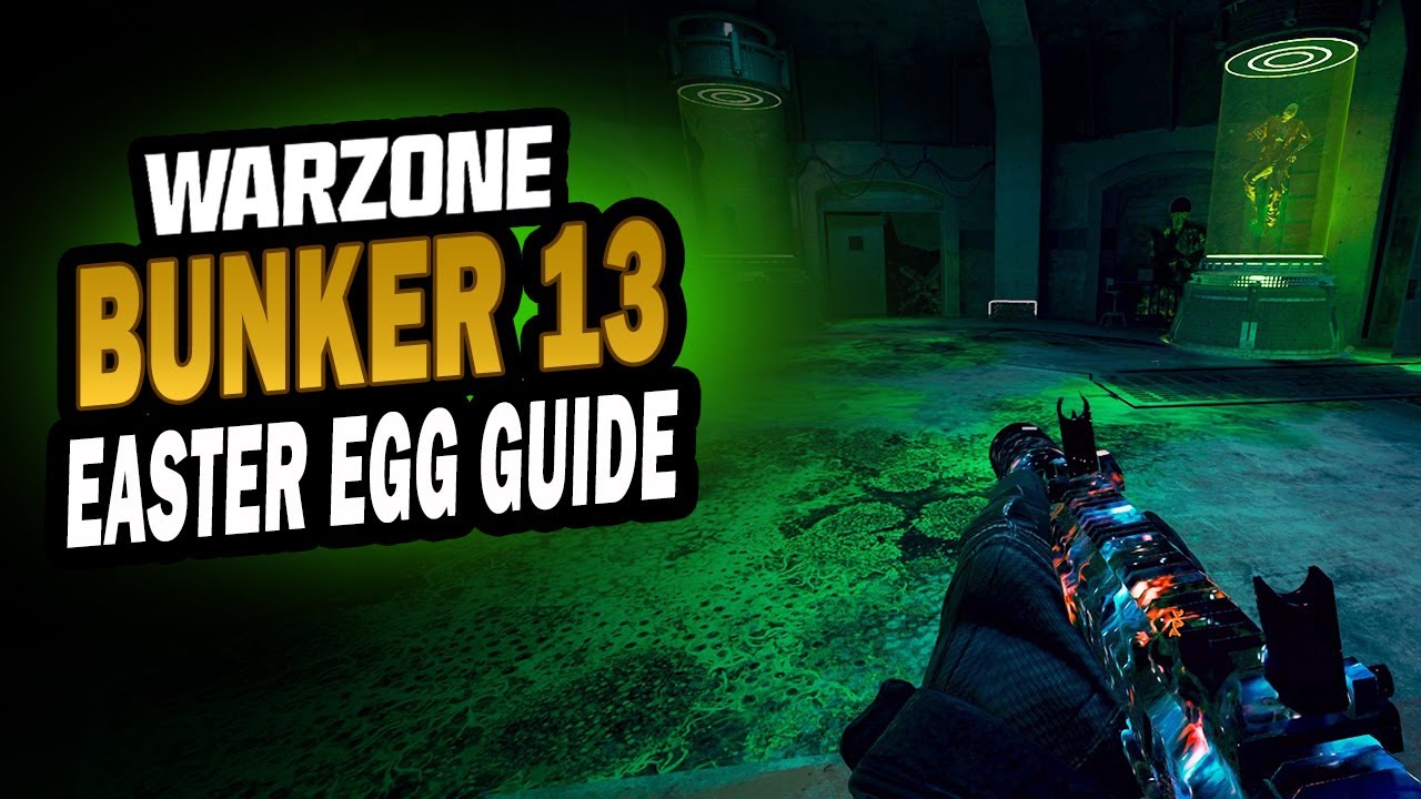 Warzone: Bunker 13 Easter Egg Guide (2 ways to complete it) - YouTube