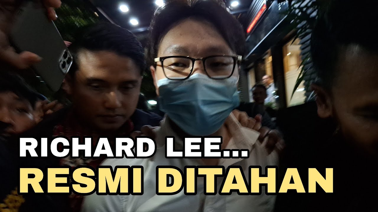 DIBORGOL, RICHARD LEE RESMI DITAHAN POLDA