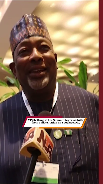 VP Shettima at UN Summit: Nigeria Shifts from Talk to Action on Food Security.