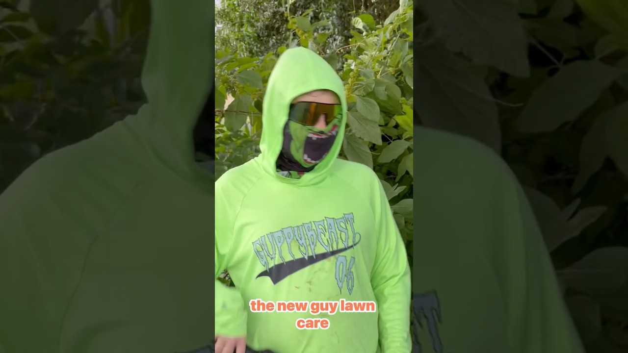 is it weed wacker or weed eater?   #lawnmowingbusiness #grassmowing #lawncare