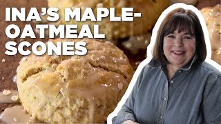 Ina Garten's MapleOatmeal Scones | Barefoot Contessa | Food Network