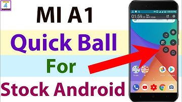How to enable quick ball on Mi A1 without root || Enable MI A1 quick ball on stock android 【HINDI】