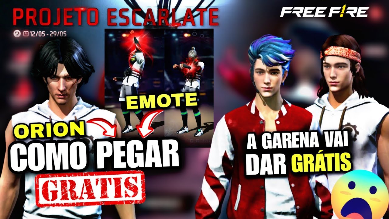 Free Fire: Evento com Pacote de Luxo e Skins Grátis !