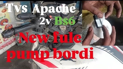 TVS Apache 160 bs6 fuel pump body change