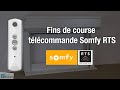 Réglage fins de course moteur Somfy RTS avec télécommande - 100% Volet Roulant