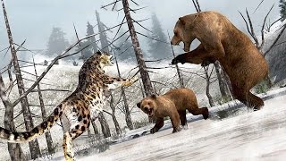 Forest Snow Leopard Sim (by Tapinator Inc) Android Gameplay [HD] screenshot 2