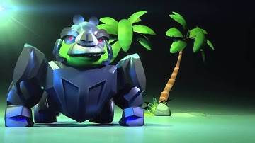 Angry Birds Transformers Lockdown-Foreman Pig