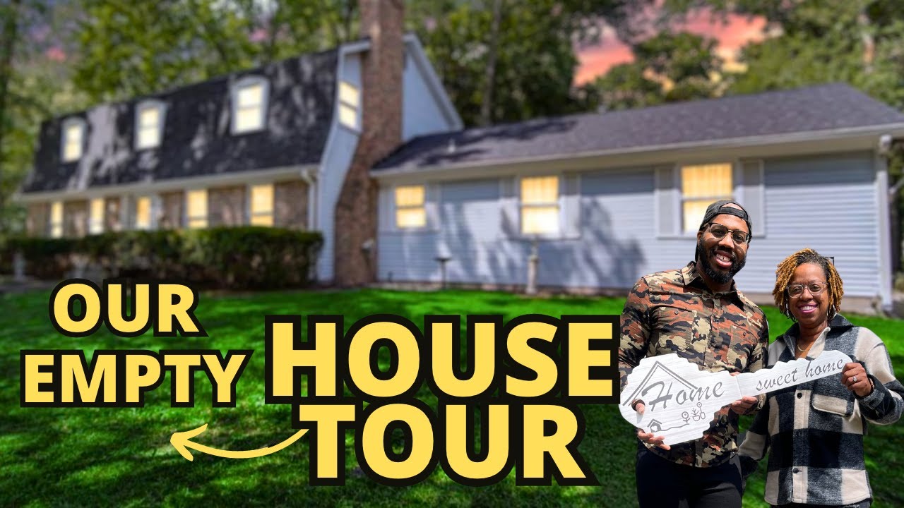 OUR EMPTY HOUSE TOUR | MOVING DAY | EP. 1 - YouTube