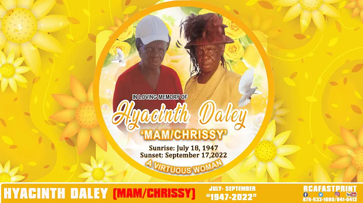 Hyacinth Daley Funeral Service